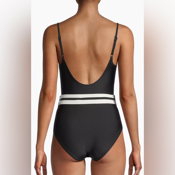 Solid & Striped The Nina Belted One-Piece Swimsuit - Picture 3 of 4